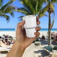 thumbnail image 2 of 6pcs Mini 3oz Tumbler Shot Glass With Straw And Lids , Sublimation Double Layer Shot Glasses Set For Drinks, Coffee, 2 of 5