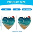 thumbnail image 3 of Hot Selling Items!Mohdy Ocean 2D Acrylic Pendant Manta Ray,2D Acrylic Christmas Ornaments Set & Heart Shaped Hanging Decor Festive Holiday Tree Ornaments for Lovers & Christmas, 3 of 6