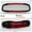 Black and Burgundy, variant on Designcovers Cute Velour Type Rear View Mirror Cover Universal Size - Black-Purple