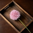 thumbnail image 7 of Pink Chrysanthemum Fake Flowers Artificial Ball Flowers Faux Silk Mums Flower for Wedding Party Home Coffee Table Core Decoration DIY Bouquets (1 Pc), 7 of 7