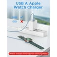 thumbnail image 2 of 2025 Upgraded for Apple Watch Charger USB Magnetic Fast Charging Cable Portable Wireless Charging Compatible with iWatch Series 10/9/8/7/6/5/4/3/2 Ultra 2/SE, 2 of 10