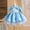 Sky Blue, variant on Girls Princess Party Dress, Long Sleeve Tutu Dress with Sparkle, Perfect for Birthday, Recital, Wedding & Special Occasion Pink 130