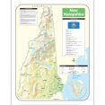 thumbnail image 1 of Map 762536497 Universal Nouveau Hampshire Ombré Relief Map, 1 of 1