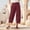 Red, variant on SIYUDAN Pants For Women Pants For Women Casual BlueAdult Pants Lightweight Summer Pants Women High Waisted Pants With Pockets Women Fall Pants