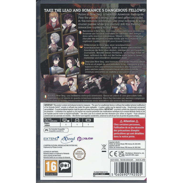 Bustafellows for Nintendo Switch - Walmart.com
