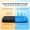 Standard Size Blue Gel, variant on Double-Thick Gel Seat Cushion for Long Sitting Pressure Relief for Back, Sciatica, Coccyx, Tailbone Pain - Cushion for Office Chair, Wheelchair, Car & Truck, Patio Chairs - Egg Seat Pad