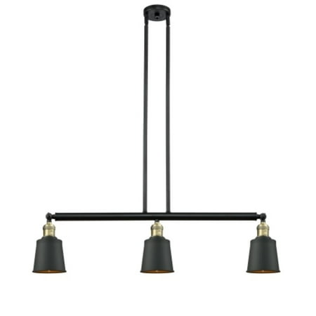 

Innovations Lighting 213 Addison Addison 3 Light 38 Wide Linear Chandelier - Black