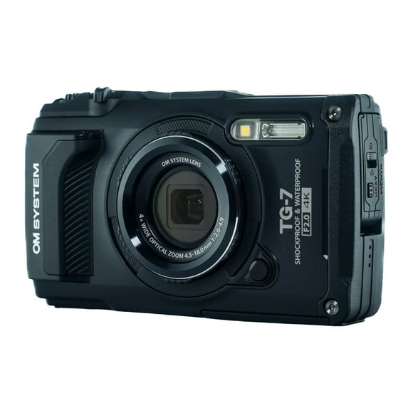 Tri-State Camera Olympus WM2OLYTG7BK 12 MP Tough TG-7 Digital Camera, Black