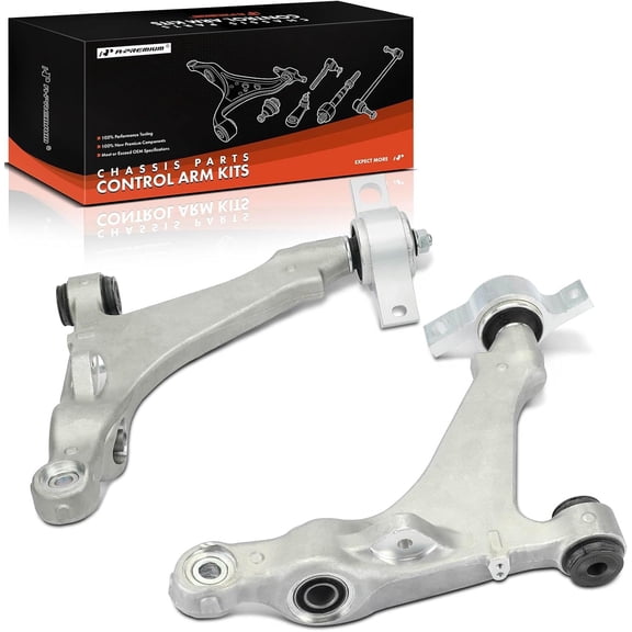 A-Premium 2 x Front Lower Control Arm, with Ball Joint & Bushing, Compatible with Lexus IS250 2006-2015, IS300 2016-2022, IS350 2011-2022, GS300 2006, GS350 2007-2011