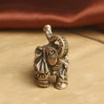 thumbnail image 7 of Huepoe Retro Alloy Elephant Figurine - Mini Elephant Statue for Car Dashboard, Home, Office Desk Decor, Durable Collectible Gift, 7 of 7