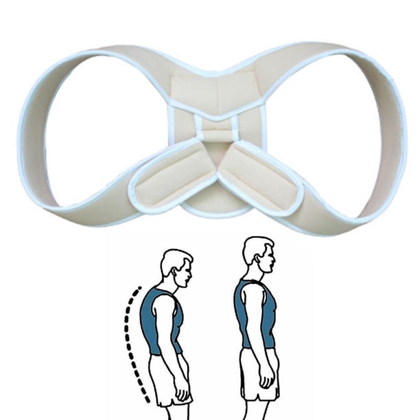 Orthotics Back Slab yingyy Adjustable Upper Back Shoulder Support Posture Corrector Corset ...