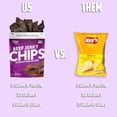 thumbnail image 5 of Wicked Cutz Premium Beef Jerky Crispy Chips, Korean BBQ Recipe, 28g Protein, 1.25 oz, 2-Pack, 5 of 7