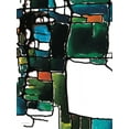 thumbnail image 2 of Kamdon Kreations 25x32 Black Ornate Wood Framed with Double Matting Museum Art Print Titled - A Little Bit Mod, 2 of 4