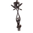 thumbnail image 1 of Bailarines De Resina Adornos Estatua Abstracta Adornos Para El Hogar Regalo Para Los Amantes De Los Amigos seitruly HA035605-00, 1 of 6