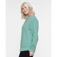 thumbnail image 5 of LAT B07038816 Women Weekend Fleece Crewneck Sweatshirt, Saltwater - Extra Large, 5 of 5