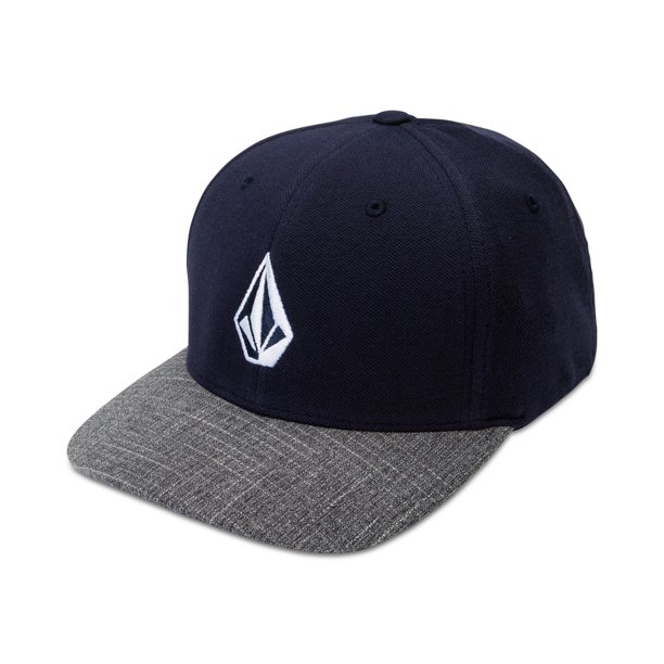 Gorra de béisbol Volcom Flex-Fit para hombre, azul, L/XL Volcom Gorra de beisbol