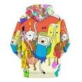 thumbnail image 2 of Adventure Time Jake The Dog Hoodie 3D Print Pullover Hooded Long Sleeve Sweatshirts Tops Blouse with Pocket for Mens Womens, 2 of 7
