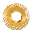 thumbnail image 4 of Bicycle Crank Arm Screws Aluminum Alloy M20 Crank Fixing Screw Bike Crankset Arm BoltsM20 Gold, 4 of 8