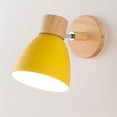 thumbnail image 1 of Apliques de Pared Lámpara de Pared Nórdica Lámpara de Pared Industrial Soporte de Lámpara Minimalista para Dormitorio de Lectura Junto a Amarillo Salvador Aplique de pared industriales, 1 of 8
