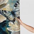 thumbnail image 3 of Patifu Flowers Butterfly Shower Curtain for Bathroom Modern Decor with Hooks 60"x72, 3 of 7