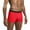 Red, variant on Pitauce Men's Boxer Briefs – Breathable & Comfortable Cotton Underwear, Seamless Trunks