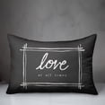 thumbnail image 3 of Creative Products Love At All Times 20 x 14 Spun Poly Pillow, 3 of 3