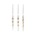 thumbnail image 2 of 3Pcs Christmas Icicle Ornaments for Christmas Tree Decorations, Hanging Acrylic Crystal Christmas Ornaments 5.7" Clear Plastic Icicles for Christmas Tree, Winter Wonderland Decorations Supplies, 2 of 6