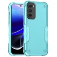 thumbnail image 6 of For Apple iPhone 14 Pro (6.1") Tough Shockproof Hybrid Heavy Duty Dual Layer TPU Bumper Rugged Rubber Defend Armor Cover ,Xpm Phone Case [ Teal Blue ], 6 of 7