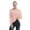 Pink, variant on Alvivi Women See-through Long Sleeve Mesh Blouse Cover Up Tops