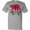 AC-Heather Grey, variant on Plaid Uncle Bear with Arrow T-Shirt