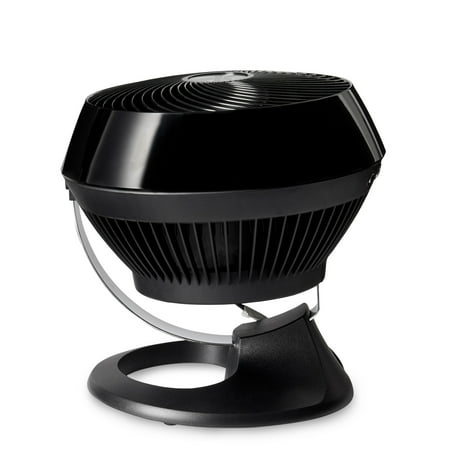 Vornado 660 Large Whole Room Air Circulator Fan, 4 Speeds, 90° Tilt, Removable Grill, 10-Inch Floor Fan for Home, Bedroom, Office, Black