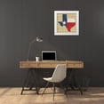thumbnail image 3 of Appleman, Sam 12x12 White Modern Wood Framed Museum Art Print Titled - Lone Star State, 3 of 4