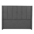 thumbnail image 1 of Cabecera Queen Size Nizza Gris Oscuro, 1 of 6