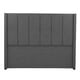 thumbnail image 1 of Cabecera Queen Size Nizza Gris Oscuro, 1 of 6