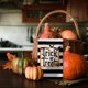 thumbnail image 3 of «Juego de paños de cocina con calabazas y murciélagos de Halloween. Paños de microfibra absorbentes para uso doméstico, perfectos para secarse las manos y lavar los platos»., 3 of 4