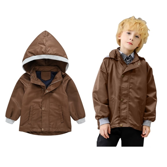 Wind Breaker Toddler Girls Windbreaker Jacket Zip Up Jacket Girls Lightweight Jacket Fall Coat Cute Outfits for Girls 1-2 Years