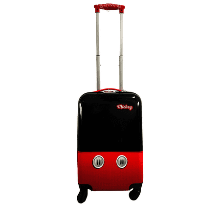 Disney Mickey Mouse Hardside 20  Carry-On ABS 360 Spinner Luggage