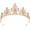 Pink, variant on Queen Crown Tiaras Crystal Princess Crowns Headpiece Rhinestone Wedding Tiara Headbands Shiny Pageant Birthday Party with Gems Elegant Bridal Hair Pieces Accessories for Women Pink -