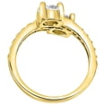 thumbnail image 3 of Pompeii 1 Carat Forever Us 2 Stone Diamond Ring 10K Yellow Gold (H/I,I1-I2), 3 of 4