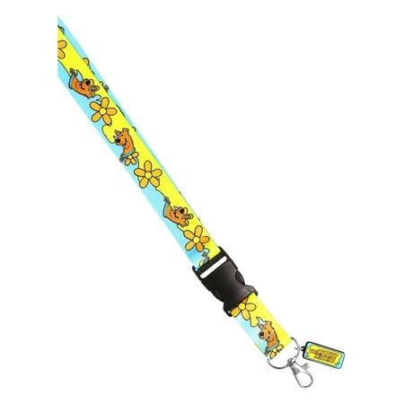 Warner Bros Scooby Doo Unisex Detachable Lanyard with J Clip