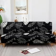 thumbnail image 3 of Housse de futon Imprimée 2024 polyester protection de Meubles Élastique polyester Extensible Couleur Poisson, 3 of 8