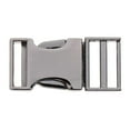 thumbnail image 4 of Youkk Metal Bag Webbing Belt Buckle Clip Clasp Stylish and Sturdy Gray black Inner diameter 19mm 1Set, 4 of 6