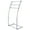Chrome, variant on Kingston Brass Edenscape Freestanding Steel Towel Rack SCC8258