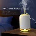 thumbnail image 4 of Zootealy 260mL Car Mist Humidifier Diffuser Portable Night Light Quiet Leakproof Humidifier Essential Oil Diffuser Cool Desktop USB Powered Humidifier for Home Travel Office Bedroom Car, 4 of 8