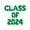 Green, variant on Letter Balloons - CLASS OF 2024 16" Inch Alphabet Letters Foil Mylar Balloon Graduation Day Party Banner (Black)