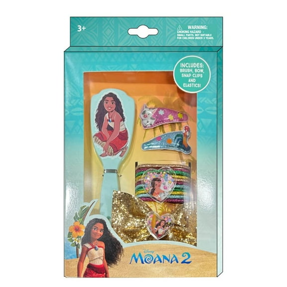 Disney Moana Brush & Hair Accessories in Box, girls, kid