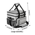 thumbnail image 3 of Openpig Large Lunch Bag Insulated Lunch Box, Portable Soft Cooler Bag, Adult Lunchbox For Work, Picnic, Outdoor, 3 of 7