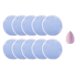 thumbnail image 2 of Bolsa malla de 16 discos desmaquillantes redondos terciopelo azul + puff Ormromra 2035690-3, 2 of 9
