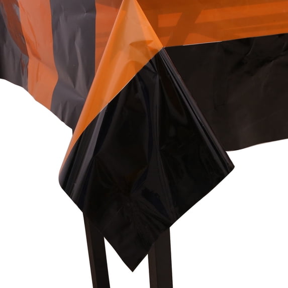 LIWEN Waterproof Tablecloth Decorative Stain Resistant Stitching Color Halloween Props Table Runner Home Decor