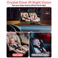 thumbnail image 3 of Cámara para Auto de Bebé Wkzay Doble 1080P HD de 6.9 pulgadas para 2 Niños, 3 of 9